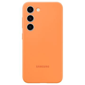 Coque Samsung Galaxy S23+ 5G en Silicone EF-PS916TOEGWW (Emballage ouvert - Excellent) - Orange