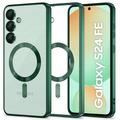 Coque Samsung Galaxy S24 FE Tech-Protect MagFlex - Compatible MagSafe - Vert jungle