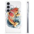 Coque Samsung Galaxy S24+ en TPU - Poisson Koï