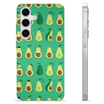 Coque Samsung Galaxy S24 en TPU - Avocado Pattern