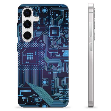 Coque Samsung Galaxy S24 en TPU - Circuit Imprimé