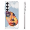 Coque Samsung Galaxy S24 en TPU - Peinture de Visage