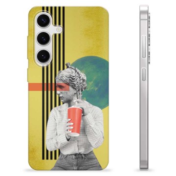 Coque Samsung Galaxy S24 en TPU - Art Vintage