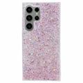 Coque Samsung Galaxy S24 Ultra en TPU Glitter Flakes