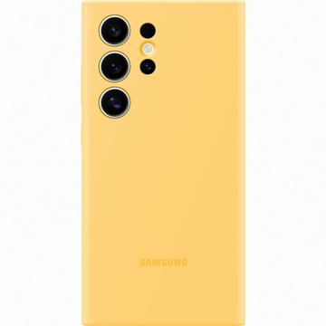 Coque Samsung Galaxy S24 Ultra en Silicone EF-PS928TYEGWW - Jaune