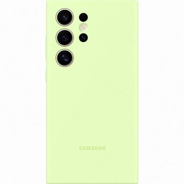 Coque Samsung Galaxy S24 Ultra en Silicone EF-PS928TGEGWW - Vert clair