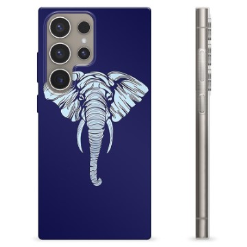 Coque Samsung Galaxy S24 Ultra en TPU - Éléphant