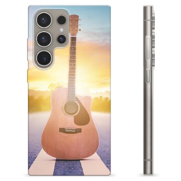 Coque Samsung Galaxy S24 Ultra en TPU - Guitare