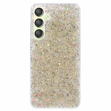 Coque Samsung Galaxy S24+ en TPU Glitter Flakes