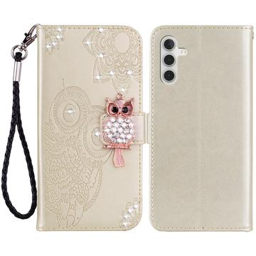 Etui Samsung Galaxy S24+ Owl Rhinestone