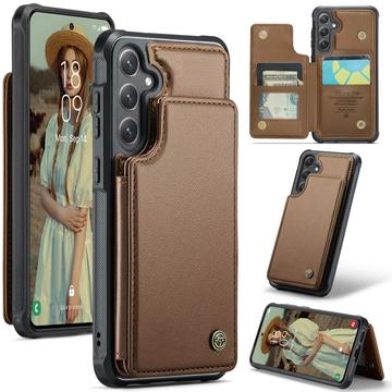 Étui Caseme C22 Samsung Galaxy S25 avec portefeuille de cartes protégé par RFID