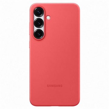 Coque Samsung Galaxy S25+ en Silicone EF-PS936CREGWW - Rouge