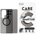 Coque Samsung Galaxy S25 Ultra PanzerGlass Care Smokey Urban Combat - Compatible MagSafe - Noir transparent