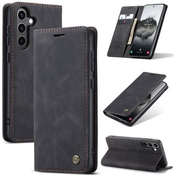 Étui Portefeuille Samsung Galaxy S25+ Caseme Série 013 - Noir