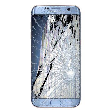 Réparation Ecran LCD et Ecran Tactile Samsung Galaxy S7 Edge (GH97-18533G) - Bleu