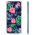 Coque Hybride Samsung Galaxy S8 - Fleurs Tropicales