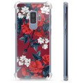 Coque Hybride Samsung Galaxy S9+ - Fleurs Vintage