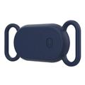 Étui en Silicone Samsung Galaxy SmartTag 2 pour Collier pour animaux - Bleu