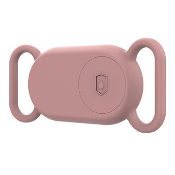 Étui en Silicone Samsung Galaxy SmartTag 2 pour Collier pour animaux - Rose