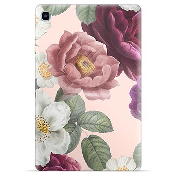 Coque Samsung Galaxy Tab S6 Lite 2020/2022 en TPU - Fleurs Romantiques