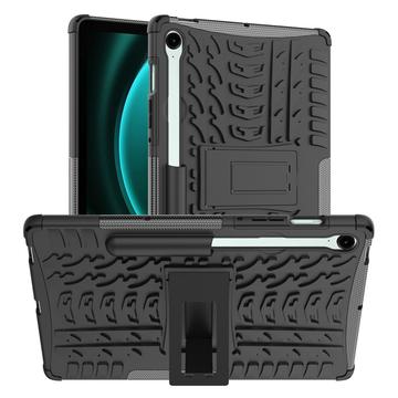 Coque Hybride Samsung Galaxy Tab S9 FE Antidérapante avec Béquille