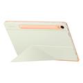 Étui Samsung Galaxy Tab S9/S9 FE Book Cover Hybride EF-BX710POEGWW - Blanc / Orange