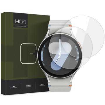 Protecteur d’Écran Samsung Galaxy Watch 4/5/6/7 en Verre Trempé - Hofi Premium Pro+ - 44mm - 2 Pcs. - Clair