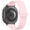 Magnétique Bracelet Sports Samsung Galaxy Watch Ultra en Silicone - 47mm - Rose