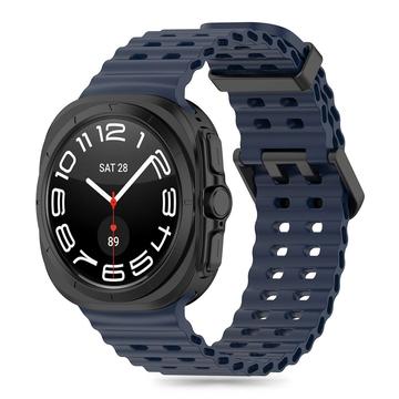 Bracelet en TPU Samsung Galaxy Watch Ultra - Tech-Protect Iconband Pro - 47mm - Bleu Minuit