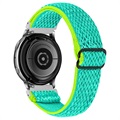 Bracelet de Montre Tricoté Samsung Galaxy Watch4/Watch4 Classic - Jaune / Vert