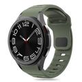 Bracelet en silicone Samsung Galaxy Watch4/5/5 Pro/6/7/FE Tech-Protect IconBand Line - Vert Foncé