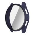 Coque Samsung Galaxy Watch7 en Plastique avec Protecteur d'Écran - 44mm - Bleue