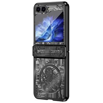 Etui en plastique galvanisé Samsung Galaxy Z Flip6 Mechanical Legend