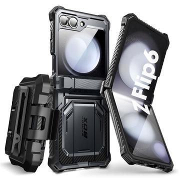 Coque Hybride Samsung Galaxy Z Flip6 Supcase i-Blason Armorbox - Noire