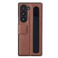 Coque Samsung Galaxy Z Fold6 Revêtue Nillkin Aoge - Marron