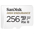 Carte MicroSD SanDisk High Endurance - SDSQQNR-256G-GN6IA - 256Go