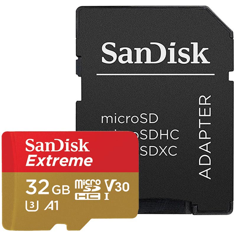 2PCS Carte Mémoire micro SDHC SanDisk Ultra 32Go Adaptateur SD