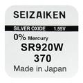 Seizaiken 370 SR920W Batterie à l'oxyde d'argent - 1.55V