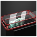 Coque Hybride iPhone 11 Pro - Série Shine&Protect 360 - Rouge / Transparent