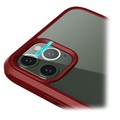 Coque Hybride iPhone 11 Pro - Série Shine&Protect 360 - Rouge / Transparent