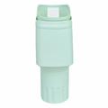 Housse de protection en silicone avec support pour téléphone portable pour Stanley Tumbler 40 Oz - Menthe