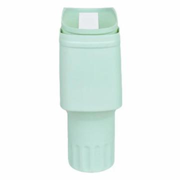 Housse de protection en silicone avec support pour téléphone portable pour Stanley Tumbler 40 Oz - Menthe