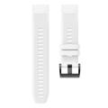 Bracelet en Silicone - Garmin Fenix 6 GPS/6 Pro GPS/5/5 Plus - Blanc