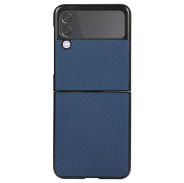 Samsung Galaxy Z Flip3 5G Slim Cover - Carbon Fiber - Blue