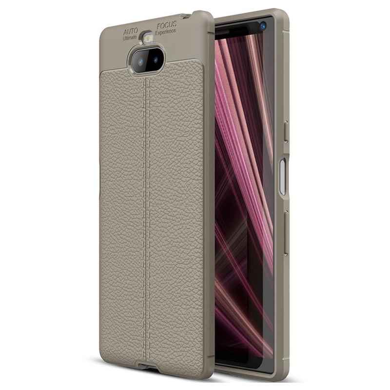 Coque Sony Xperia 10 en TPU Slim-Fit Premium - Grise