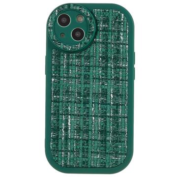 Coque iPhone 14 Plus en TPU Canvas - Vert