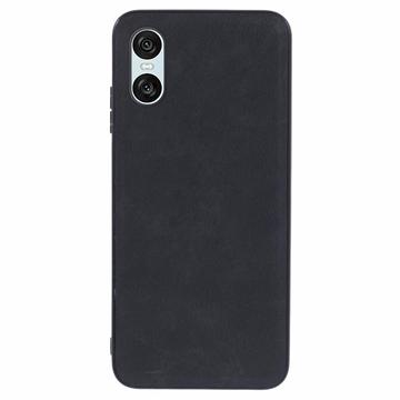 Coque Hybride Sony Xperia 10 VI Revêtu - Noire