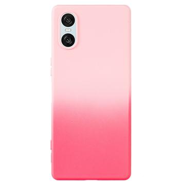 Coque Sony Xperia 10 VI en TPU Ombre - Rose Vif / Rose