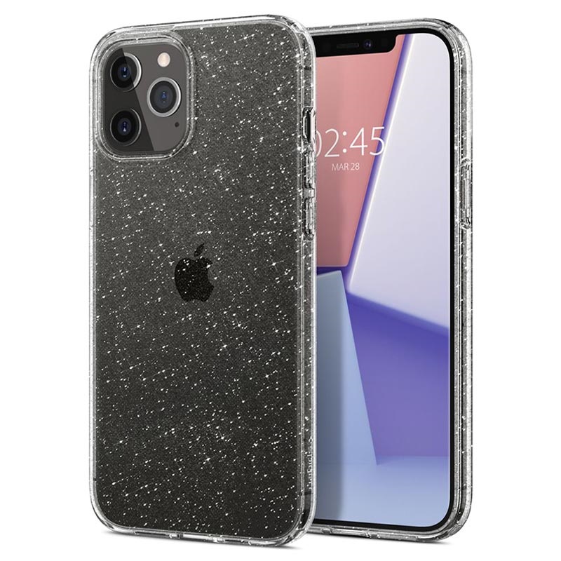 Coque iPhone 12 Pro Max Spigen Liquid Crystal Glitter