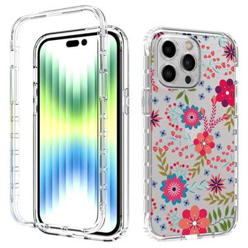 Coque Hybride iPhone 14 Pro Max Série Sweet Armor - Fleurs Colorées